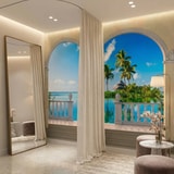 Fototapeten: Kleine Insel in der Karibik 11