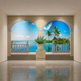 Fototapeten: Kleine Insel in der Karibik 7