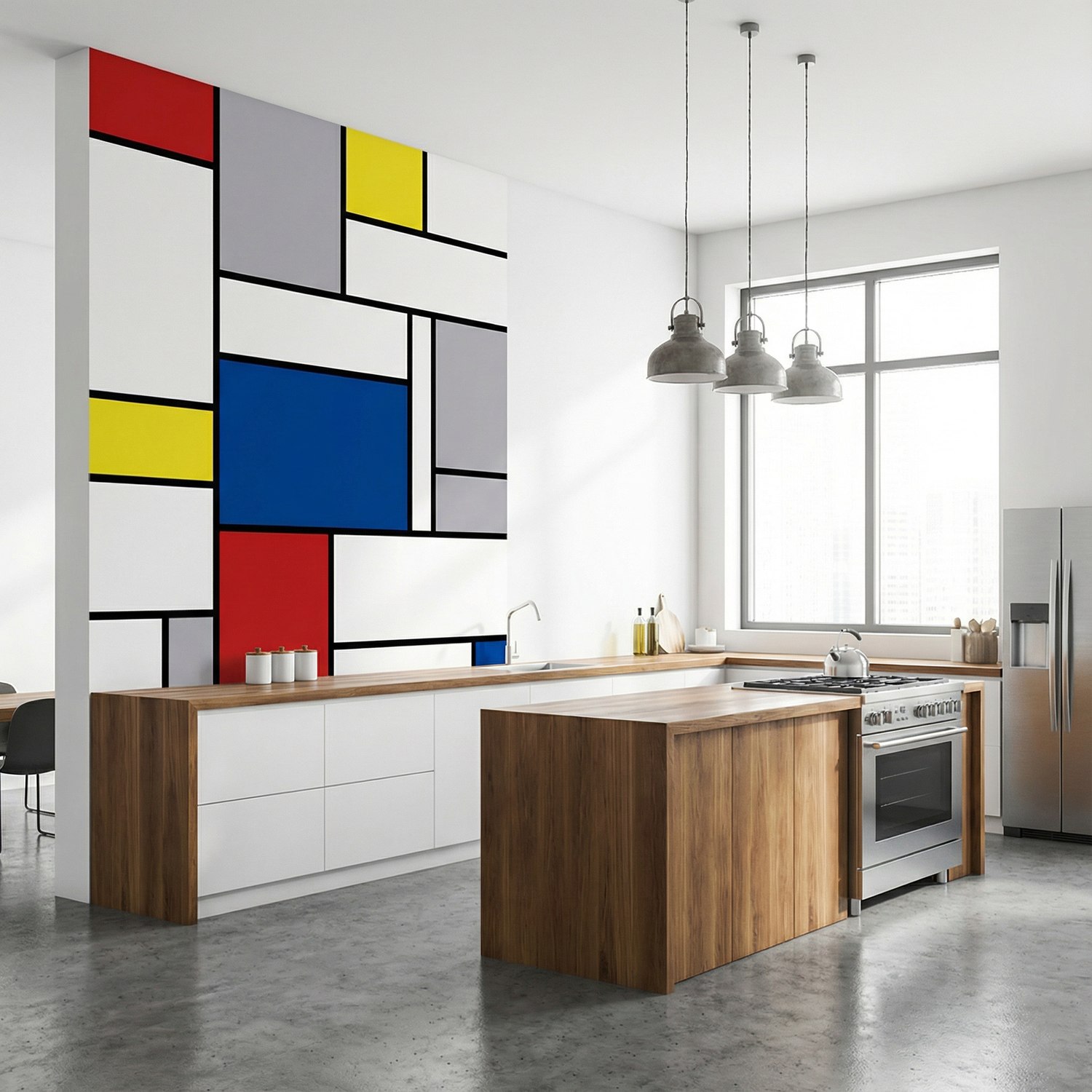 Fototapeten: Piet Mondrian