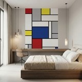 Fototapeten: Piet Mondrian 15