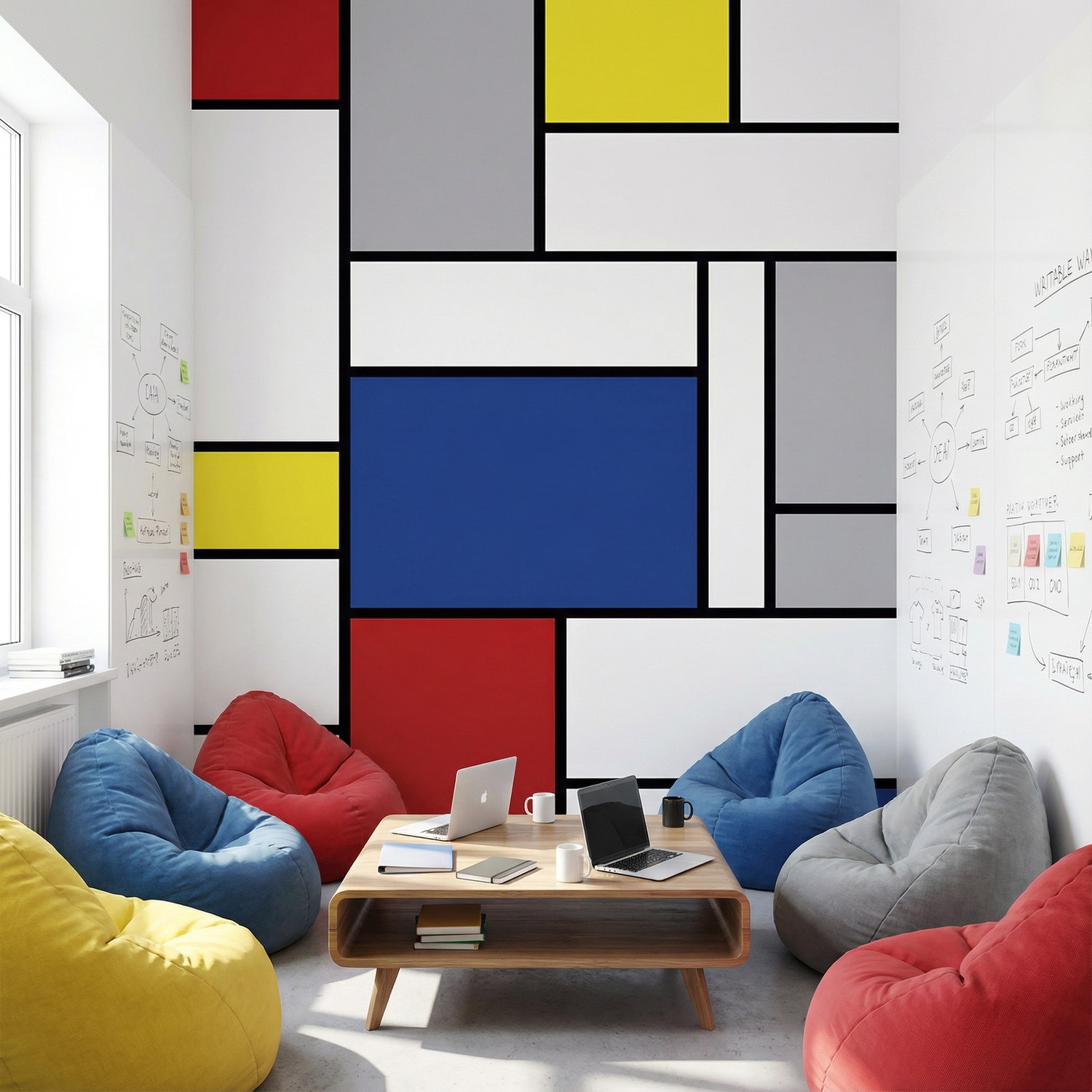 Fototapeten: Piet Mondrian