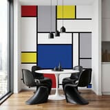 Fototapeten: Piet Mondrian 4