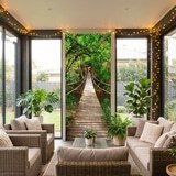 Fototapeten: Br&uuml;cke im Amazonasgebiet 17