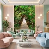 Fototapeten: Br&uuml;cke im Amazonasgebiet 18