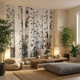 Fototapeten: Birkenwald 15