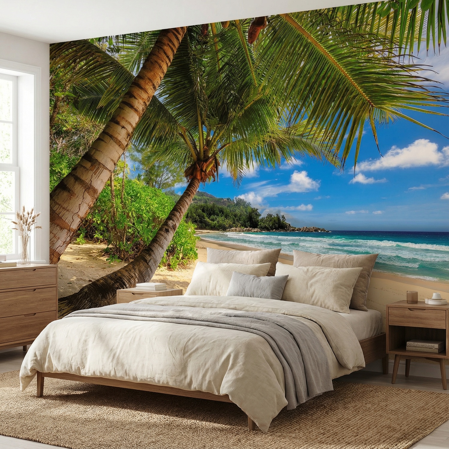 Fototapeten: Karibische Palmen