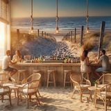 Fototapeten: Auf dem Weg zum Strand 3