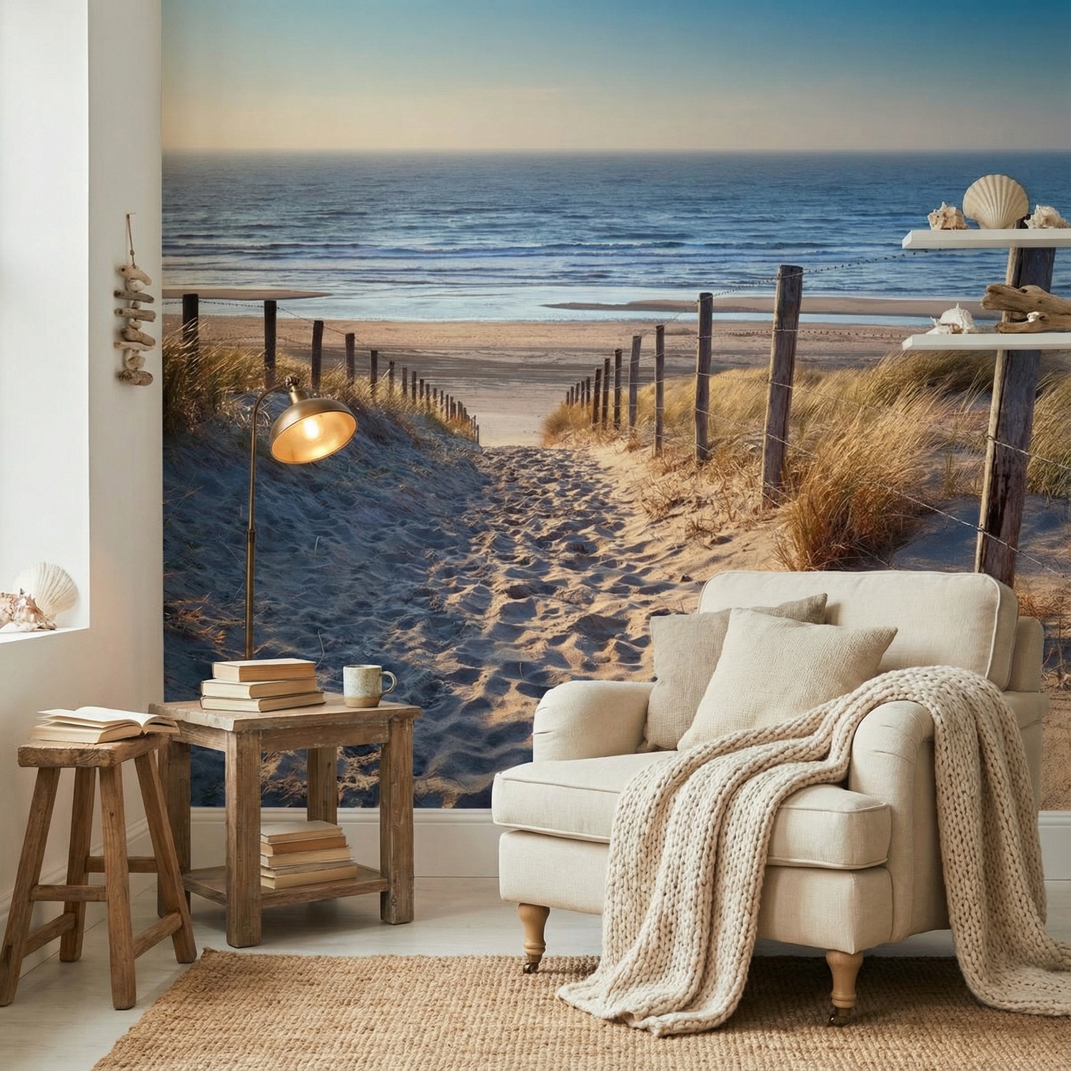 Fototapeten: Auf dem Weg zum Strand