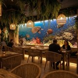 Fototapeten: Panoramablick unter dem Meer 5