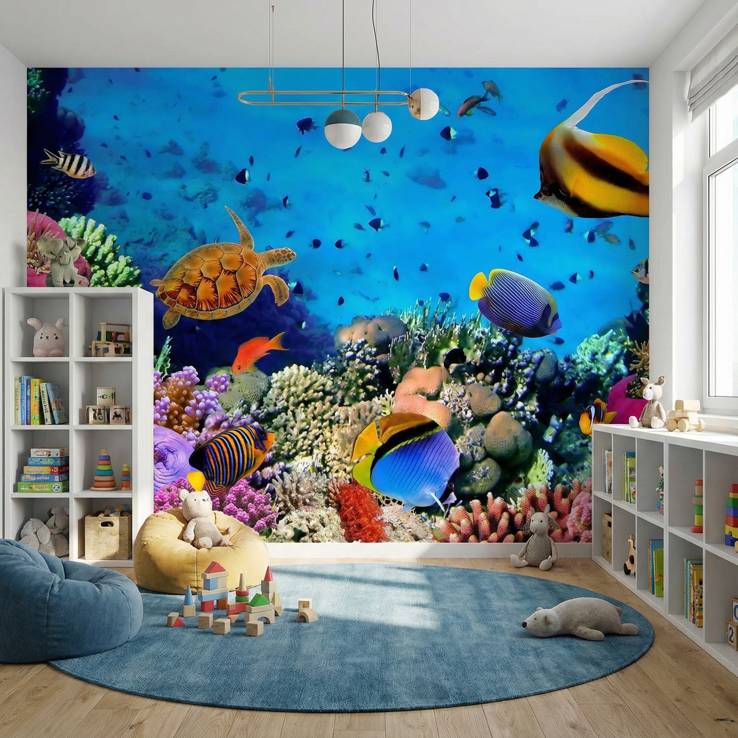 Fototapeten: Farben unter dem Meer