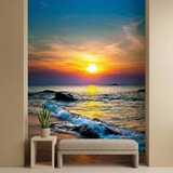 Fototapeten: Tiefster Sonnenuntergang 11