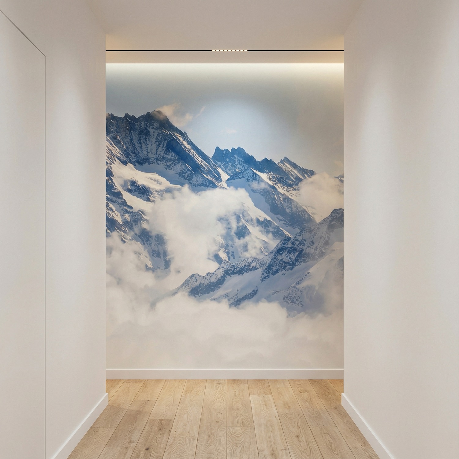 Fototapeten: Berge &uuml;ber den Wolken