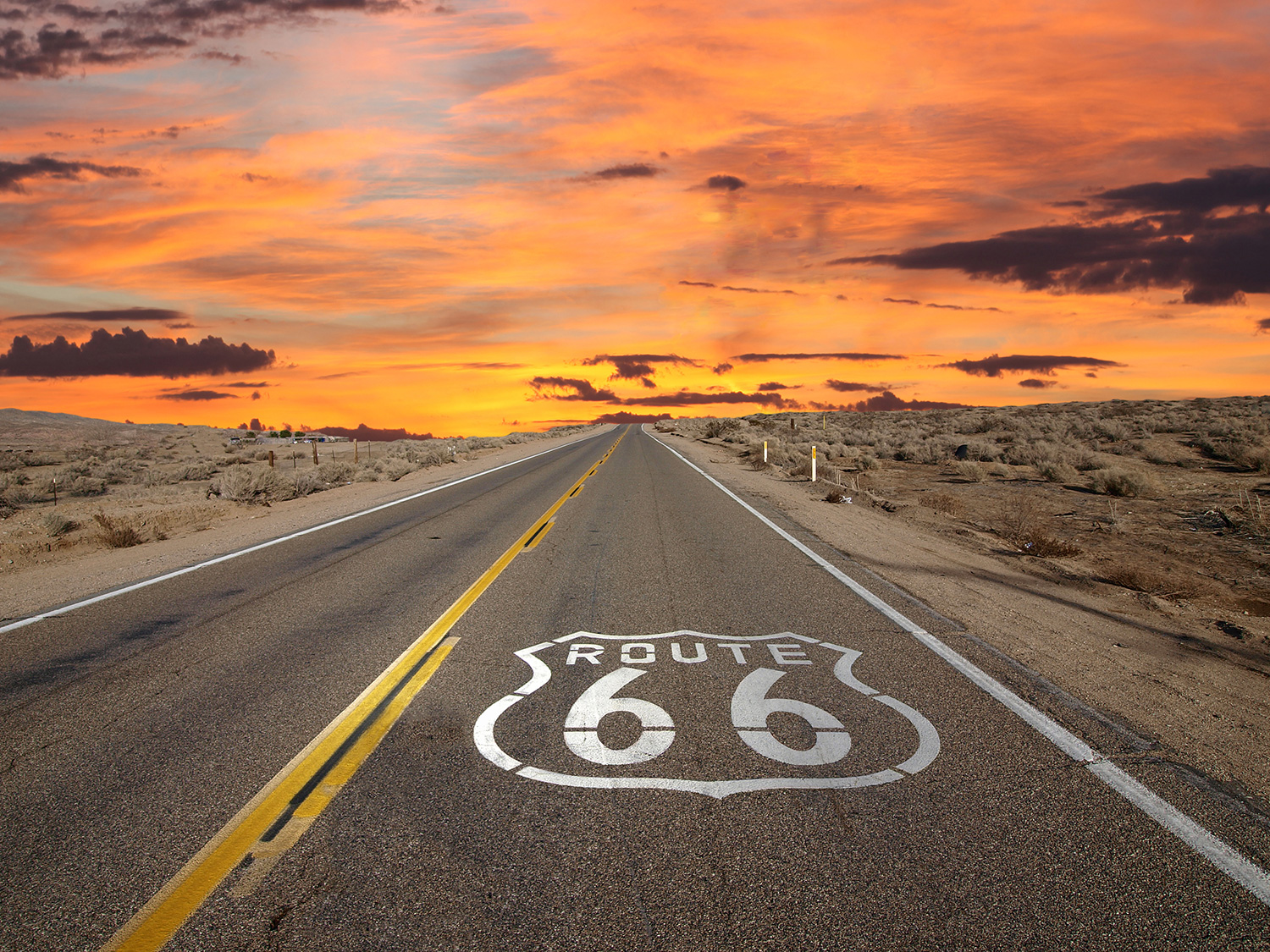 Fototapeten: Route 66