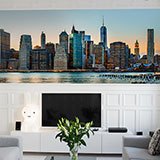 Fototapeten: Panoramablick auf New York 2