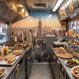 Fototapeten: Downtown Manhattan bei Sonnenuntergang 17