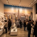 Fototapeten: Downtown Manhattan bei Sonnenuntergang 22
