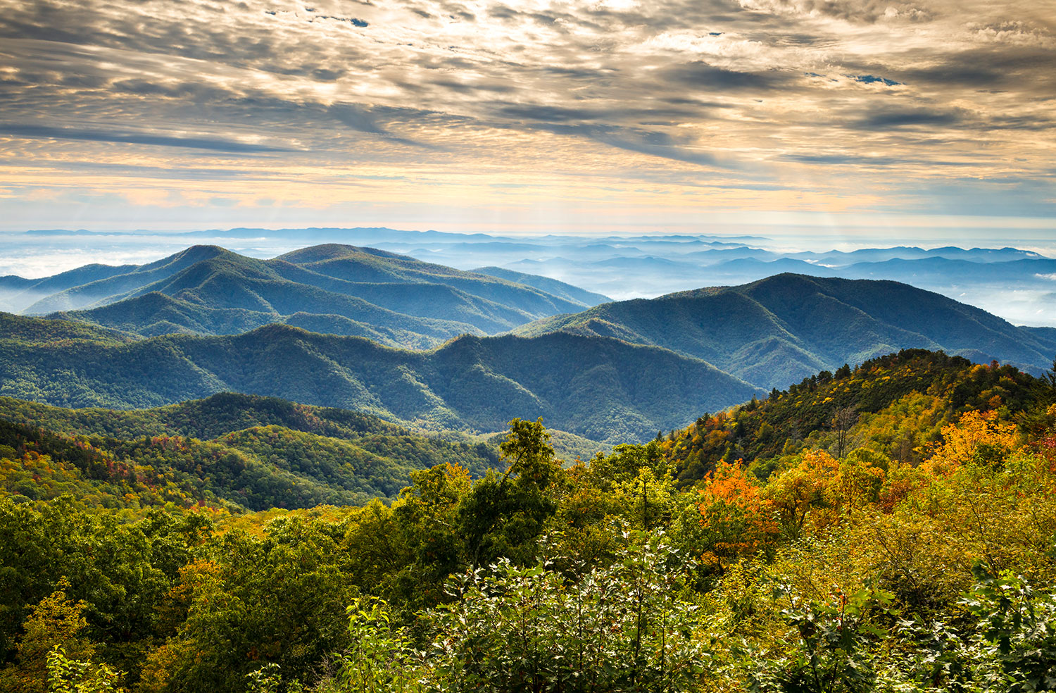 Fototapeten: Appalachengebirge, USA