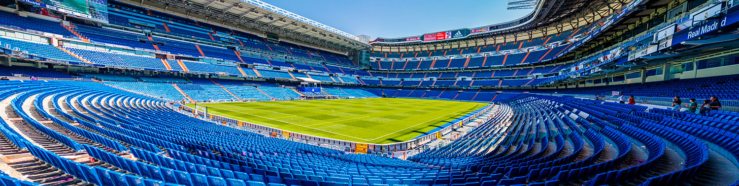 Fototapeten: Panoramablick auf Santiago Bernab&eacute;u