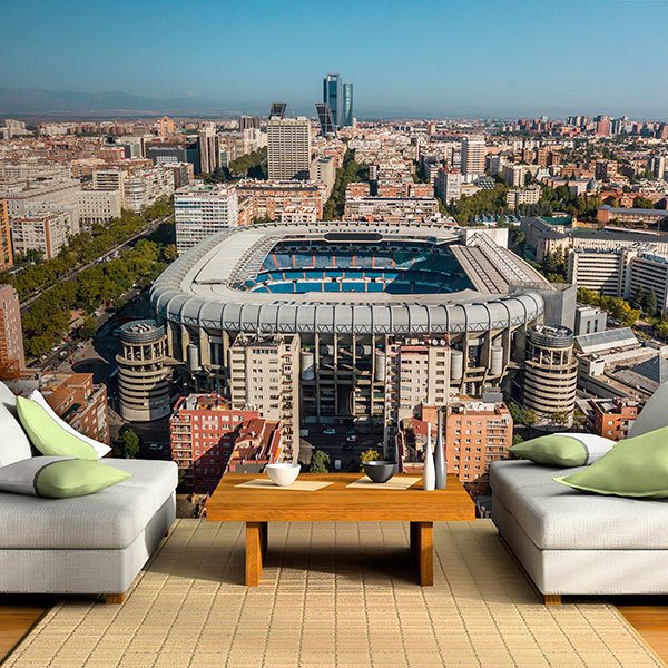 Fototapeten: Luftaufnahme von Santiago Bernabéu