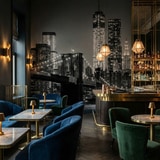 Fototapeten: Manhattan in Schwarz-Wei&szlig; 4