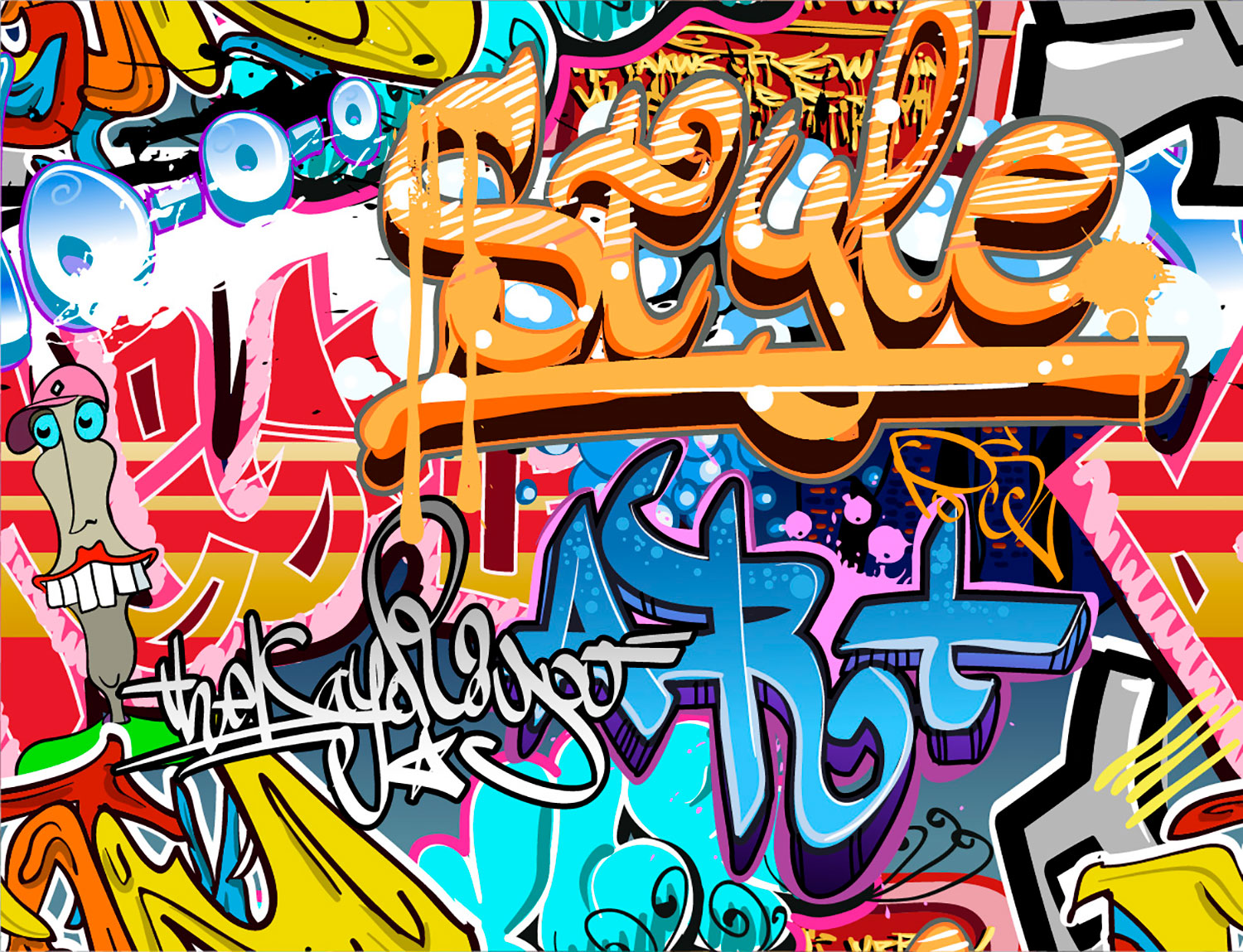 Fototapeten: Graffiti