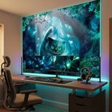 Fototapeten: Grinsekatze 19