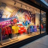 Fototapeten: Cars rennen, Disney 10