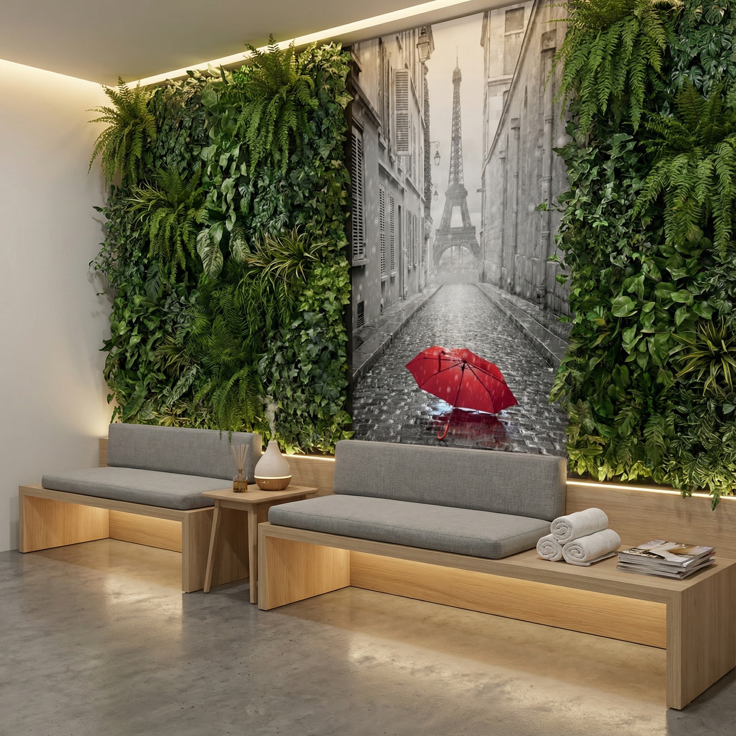 Fototapeten: Regen in Paris