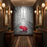 Fototapeten: Regen in Paris 3