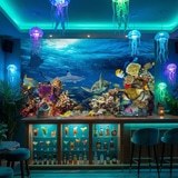 Fototapeten: Schildkr&ouml;te in Meeresstr&ouml;mungen 14