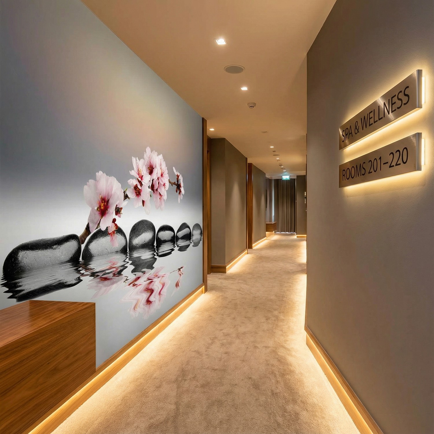 Fototapeten: Zen-Orchideen