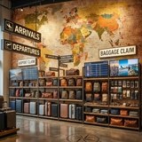 Fototapeten: Didaktische Weltkarte 11