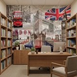 Fototapeten: Collage Westminster Palace 14