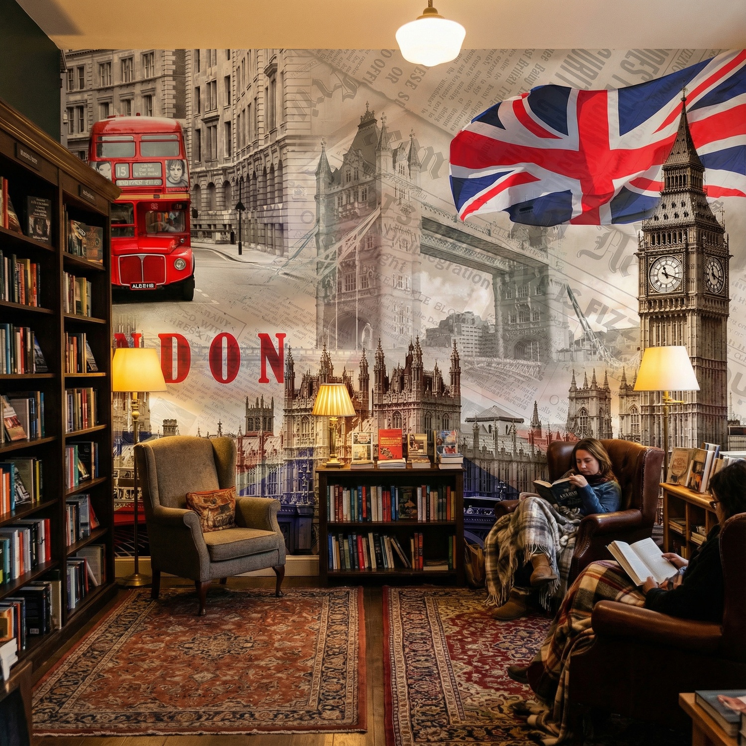 Fototapeten: Collage Westminster Palace