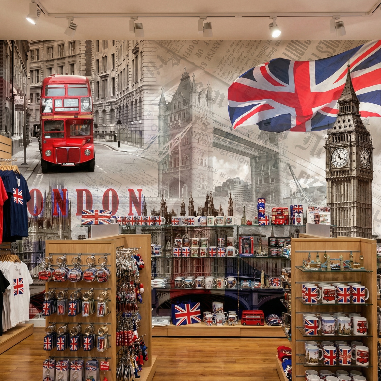 Fototapeten: Collage Westminster Palace