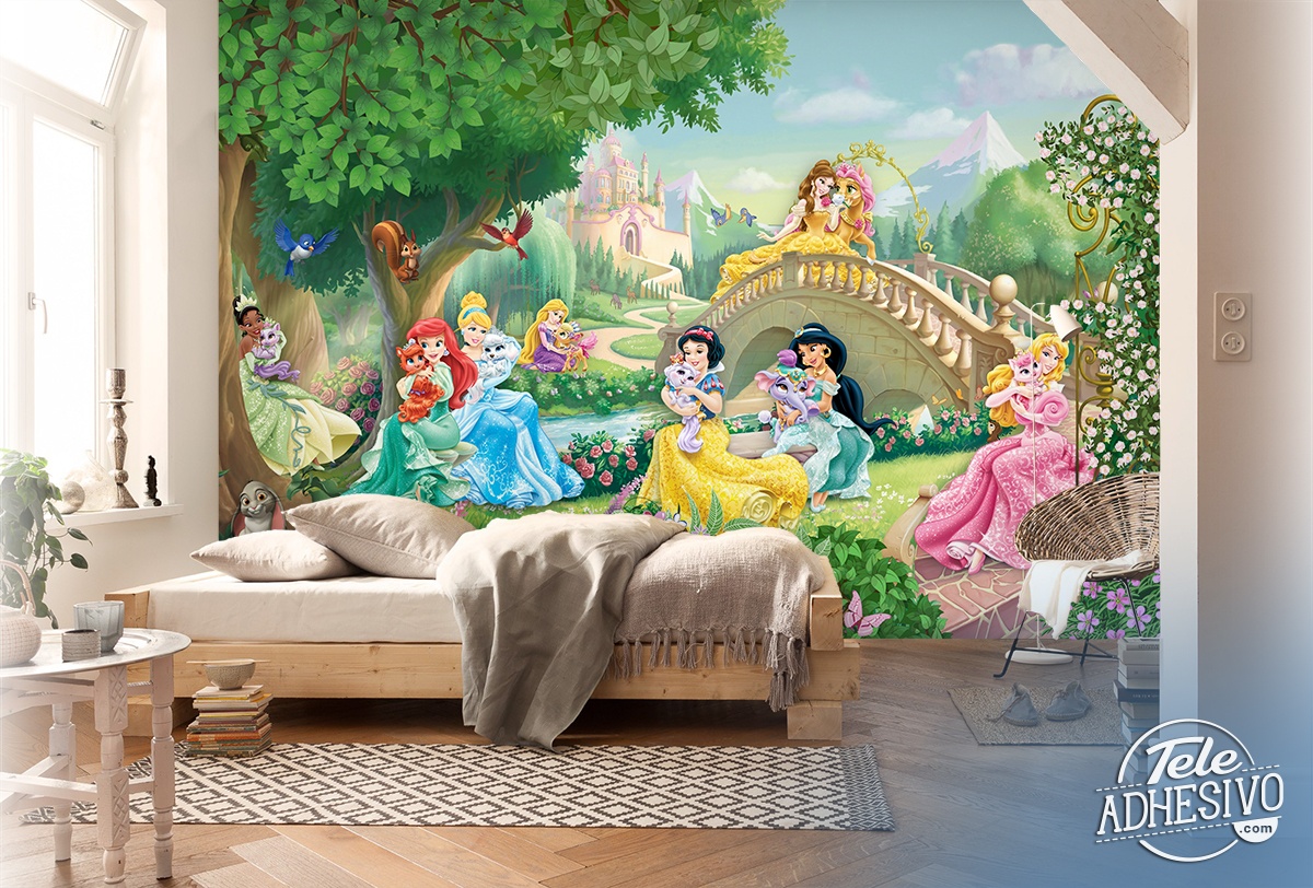 Fototapete Disney Prinzessinnen Mit Haustieren Webwandtattoo Com Explore the enchanting world of disney princess. fototapete disney prinzessinnen mit
