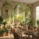 Fototapeten: Verlorener k&ouml;niglicher Tempel 5