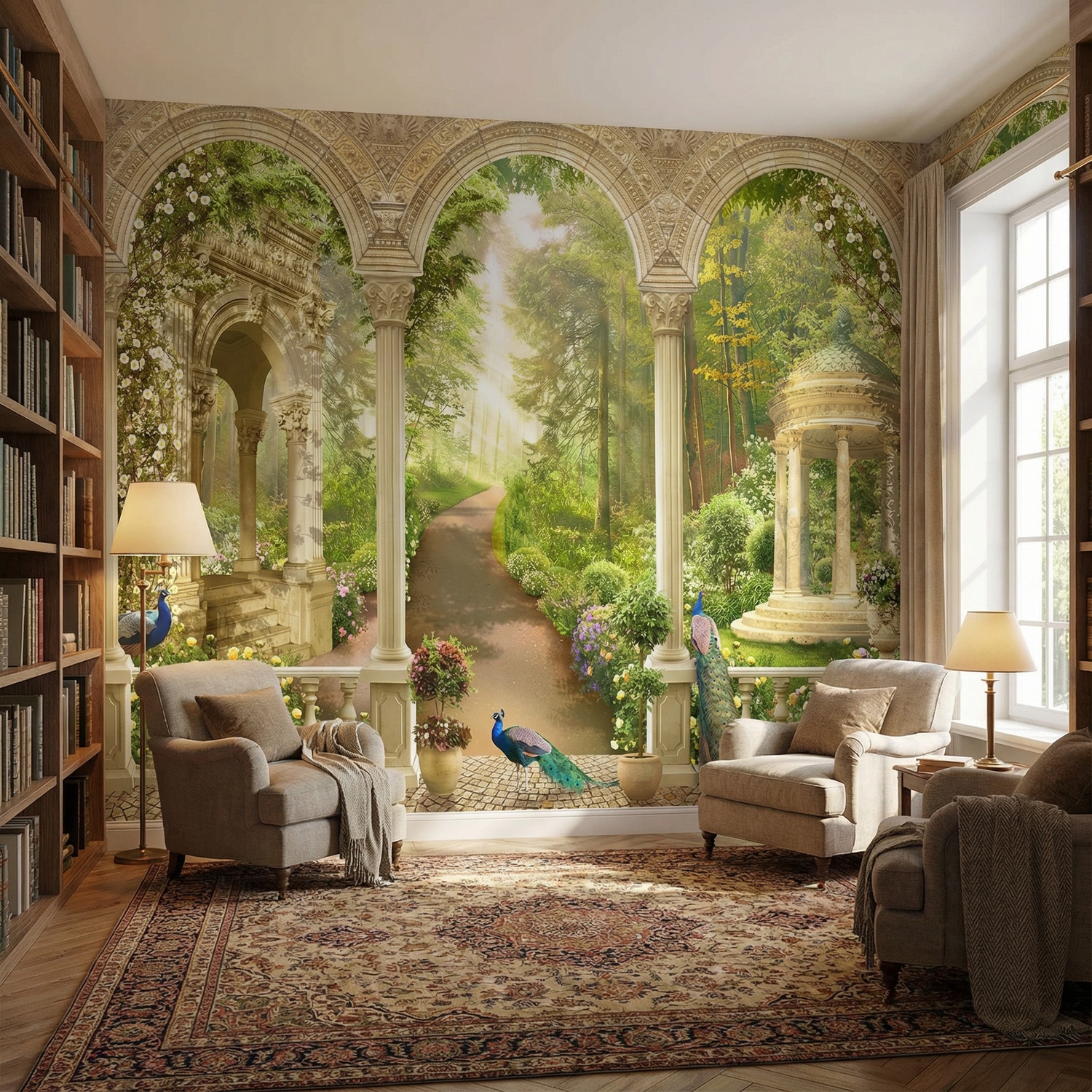 Fototapeten: Verlorener k&ouml;niglicher Tempel