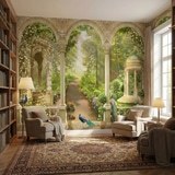 Fototapeten: Verlorener k&ouml;niglicher Tempel 10