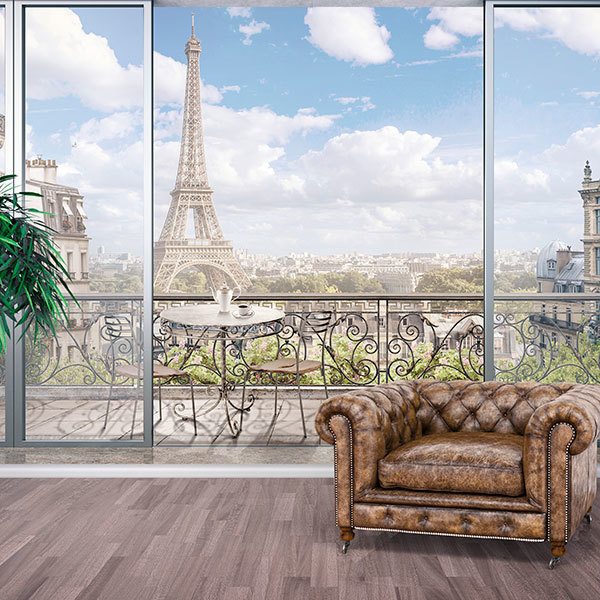 Fototapeten: Balkon in Paris