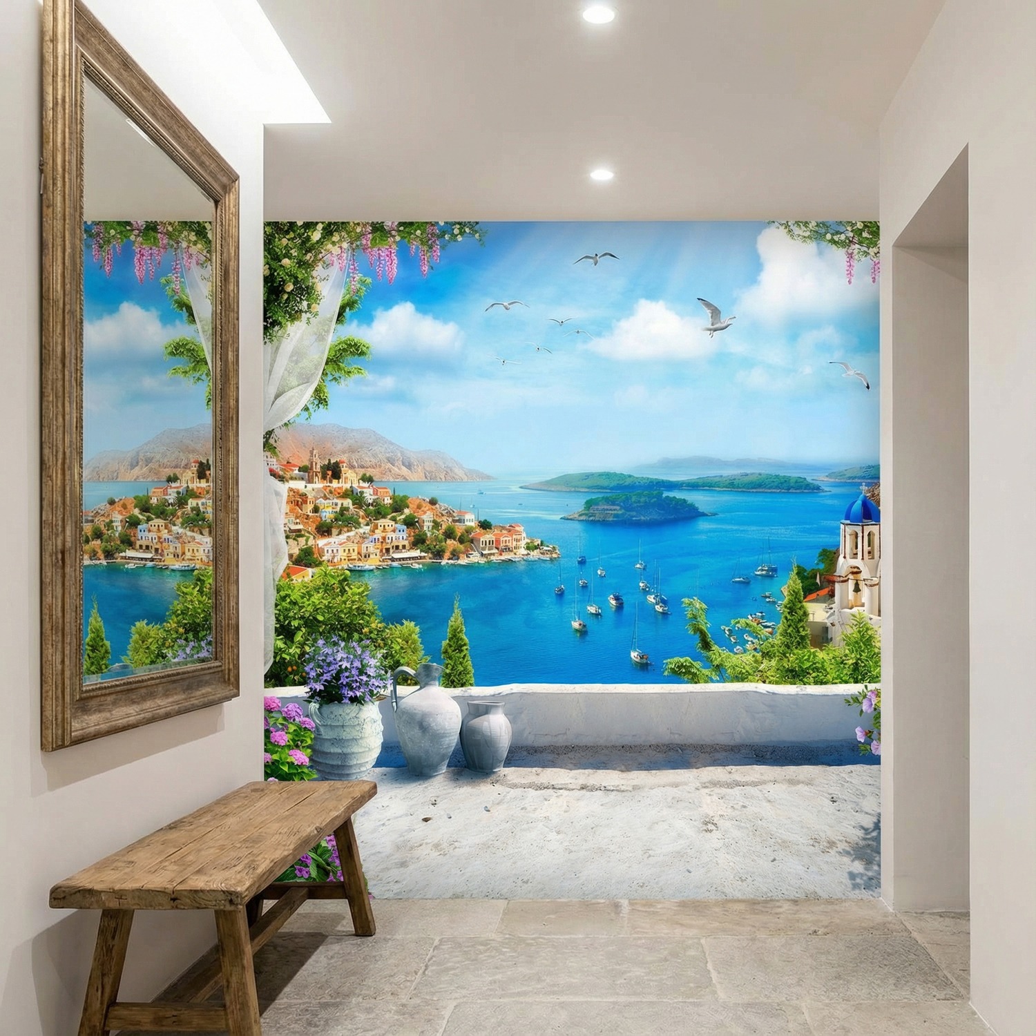 Fototapeten: &Auml;g&auml;ischer Balkon