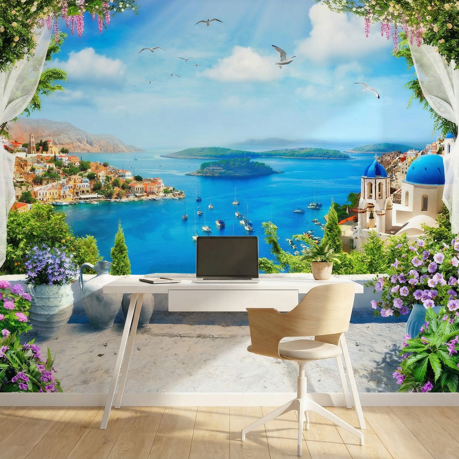 Fototapeten: &Auml;g&auml;ischer Balkon