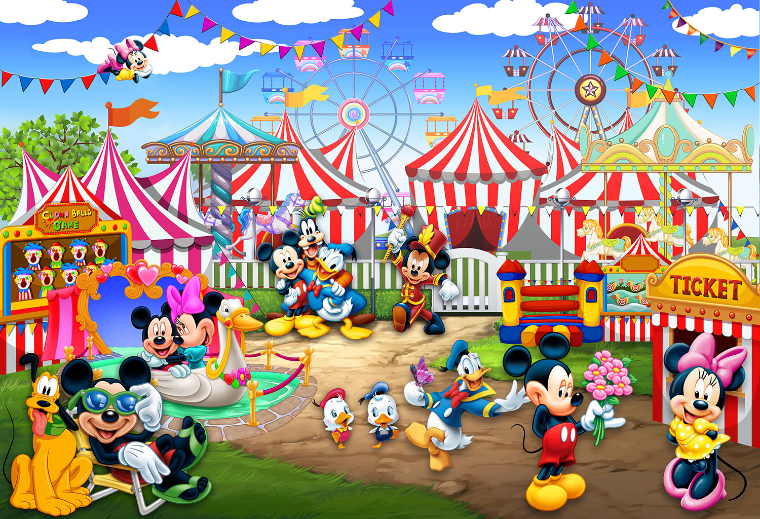 Fototapeten: Disney Vergn&uuml;gungspark