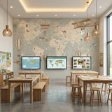 Fototapeten: Weltkarte des Abenteurers 6