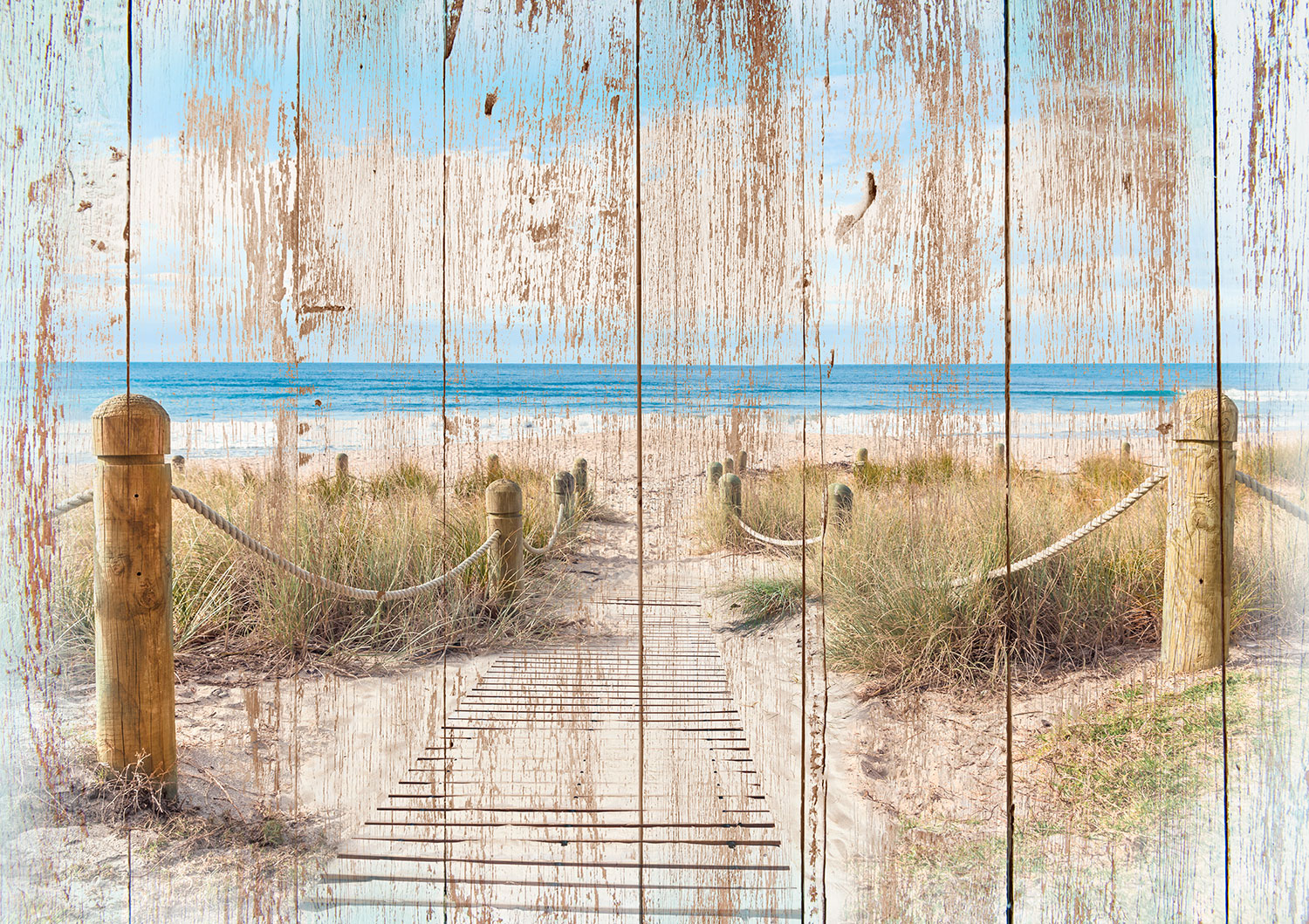Fototapeten: Weg zum Strand