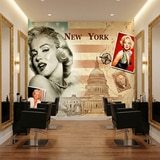 Fototapeten: Marilyn Monroe Collage New York 16