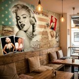 Fototapeten: Marilyn Monroe Collage New York 19