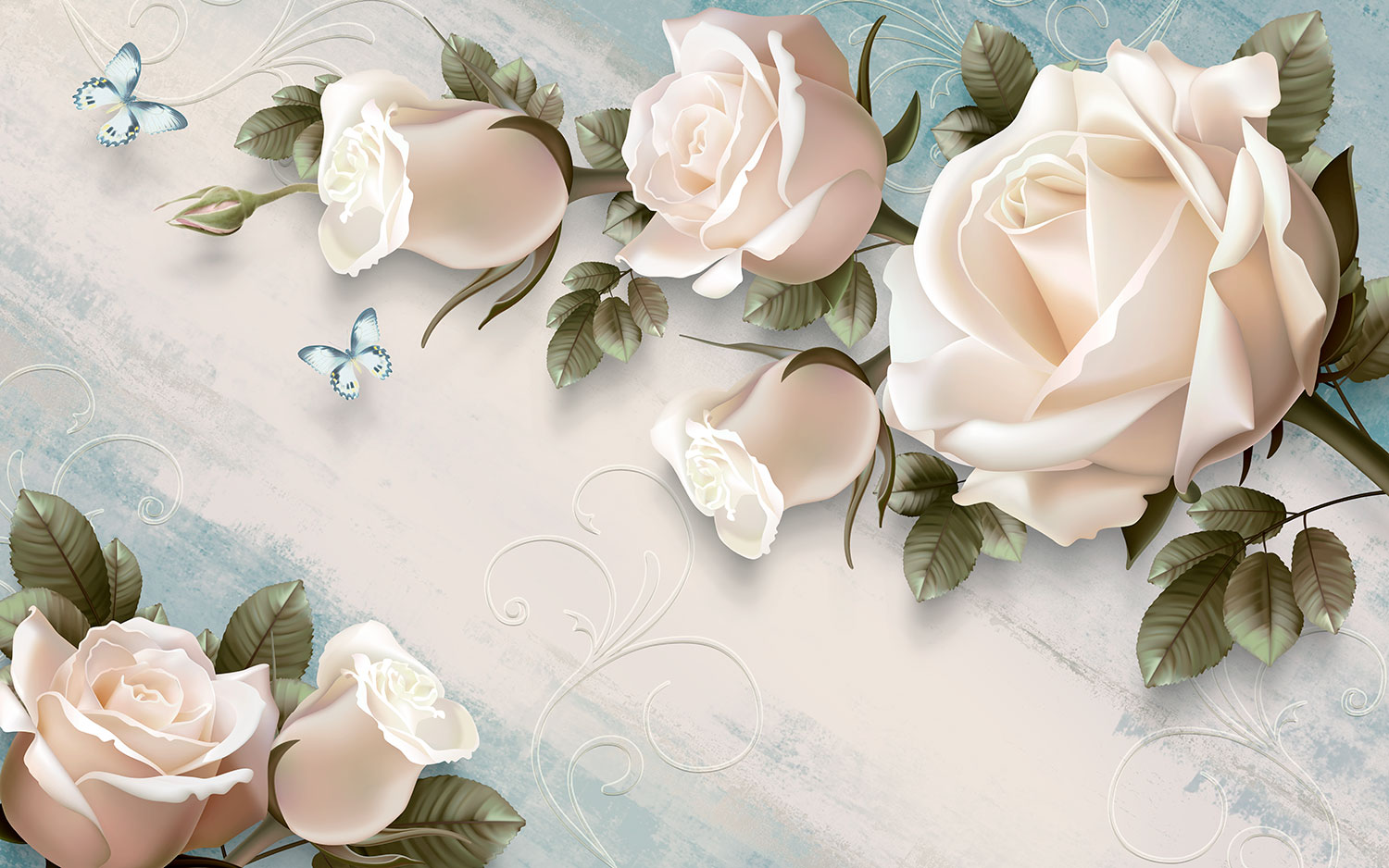 Fototapeten: Die Elfe-Rose