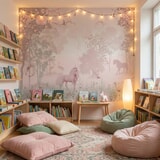 Fototapeten: Einhorn im Wald  13