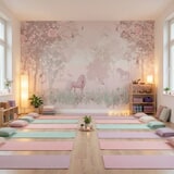 Fototapeten: Einhorn im Wald  8